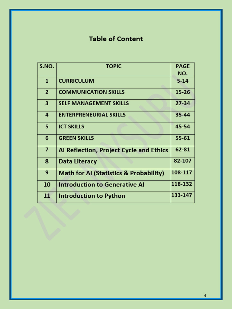 Class 9 Artificial Intelligence Study Material4147 | PDF | Intelligence ...