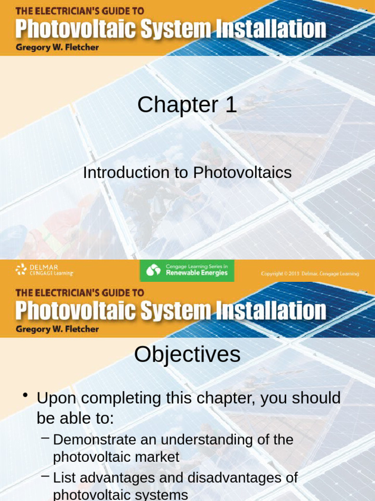 Introduction to Photovoltaic Systems | PDF | Photovoltaic System ...