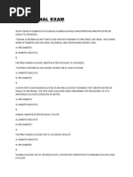 Endocrine Dynamic Function Tests Guide | PDF | Endocrine System ...