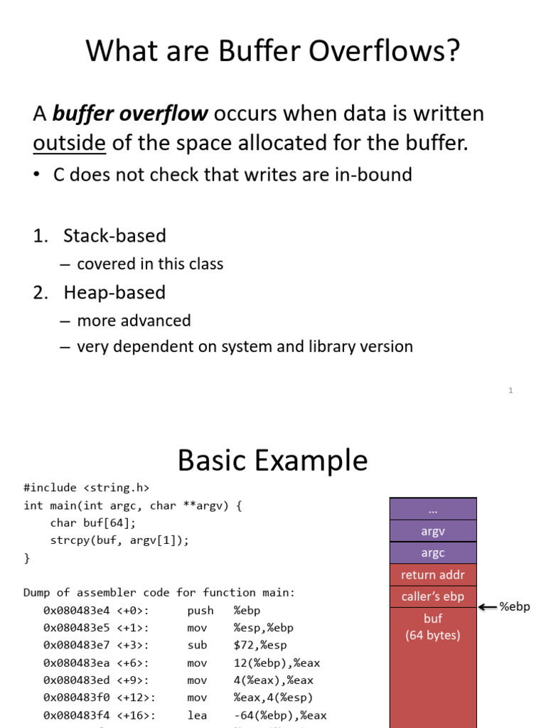 Buffer | PDF | Pointer (Computer Programming) | Computer Science