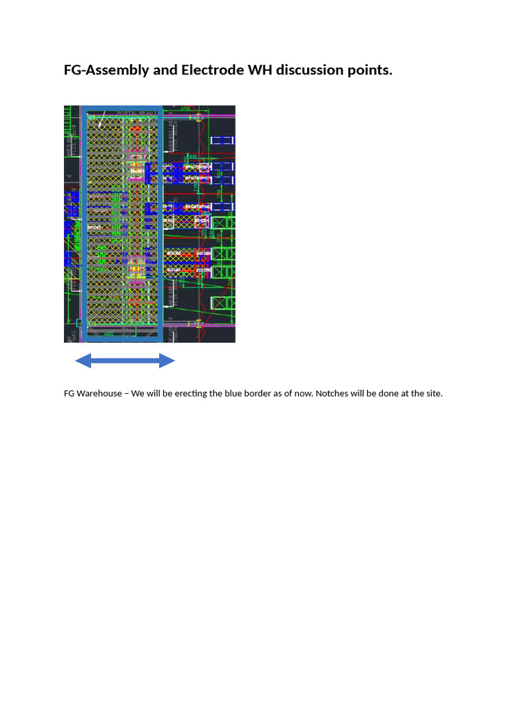 FG Assembly and Electrode WH Updates | PDF