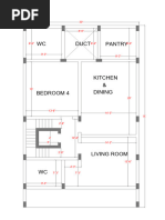 G+2 Residential Building Layout Plan | PDF