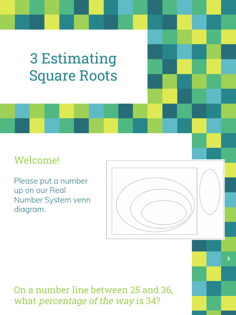 Estimating Square Roots and Rational Numbers | PDF | Elementary ...