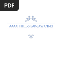 Aaaahhh... Sisak Jawani Ki