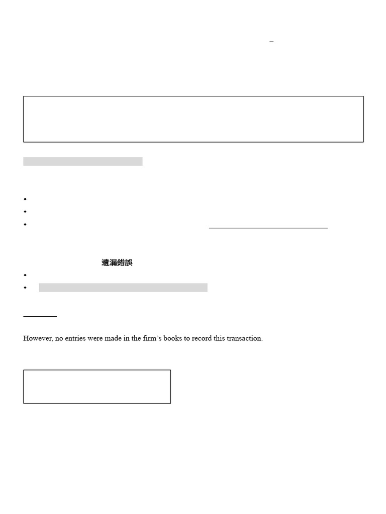 Accounting Errors and Corrections Guide | PDF | Debits And Credits ...