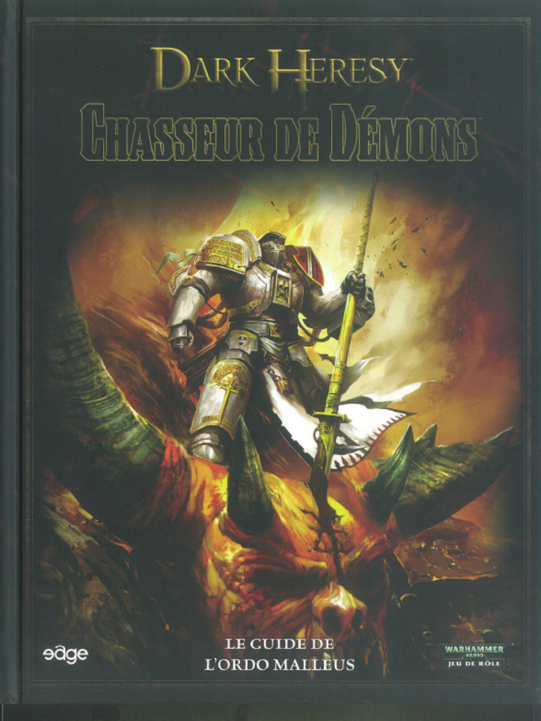 Warhammer Inquisiteur Chasseur De Démons - Figurine Métal Citadel Peinte