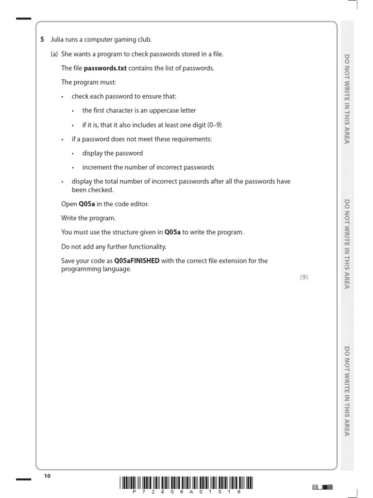 Password Validation Program Guide | PDF