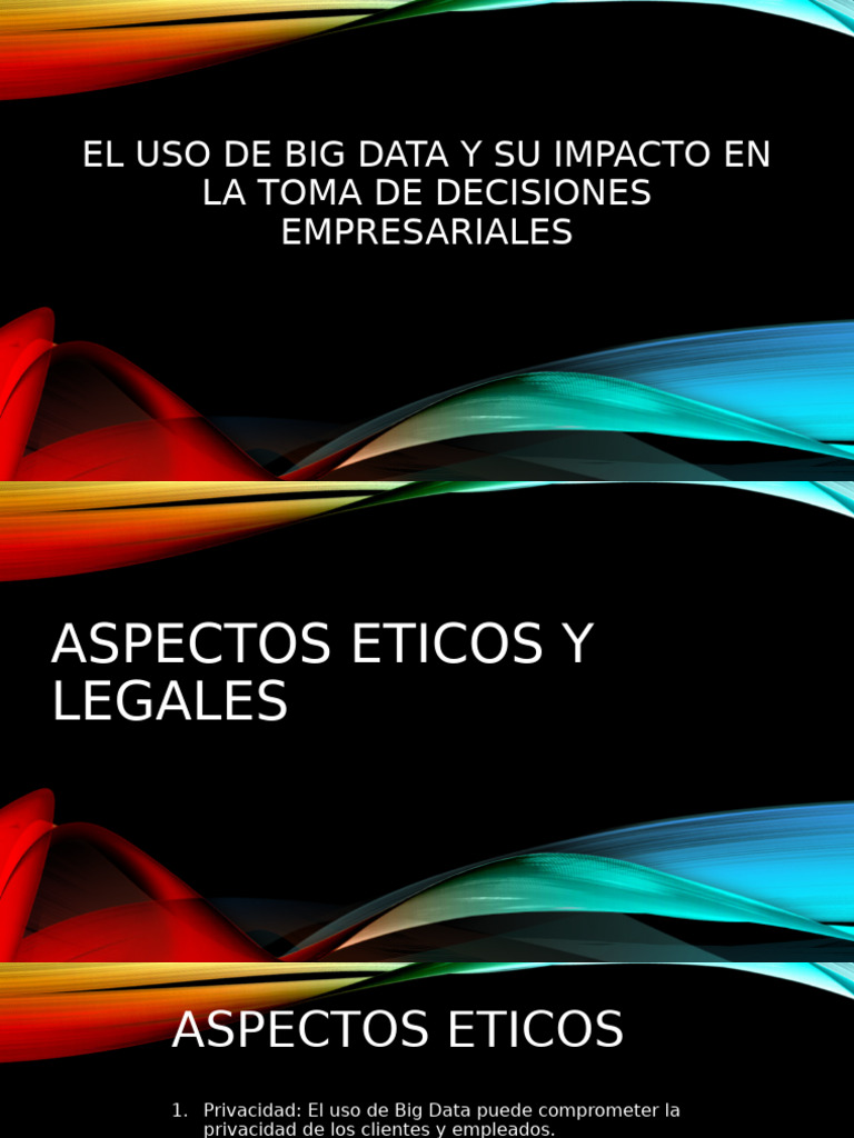 El uso de big data y su impacto | PDF
