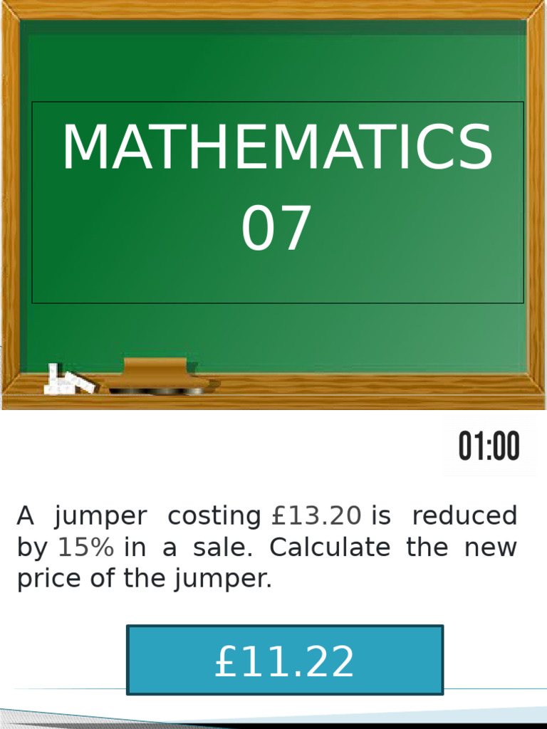Mastering Percentage Discounts in Math | PDF | Prices | Percentage