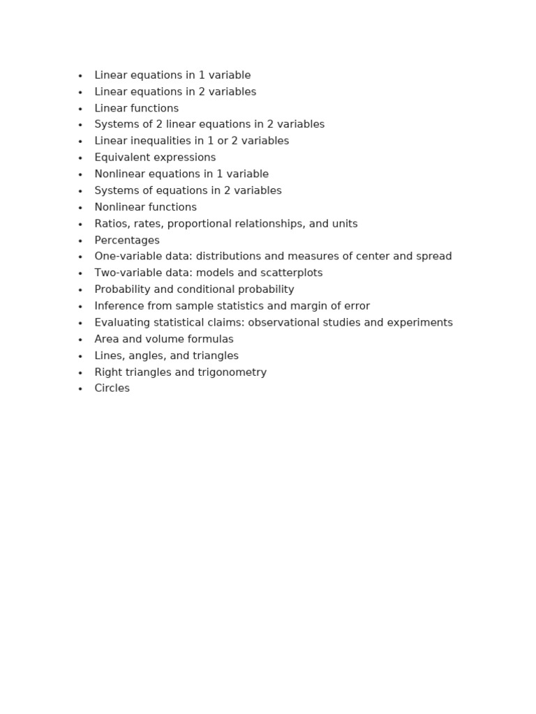 Key Concepts in Algebra and Geometry | PDF