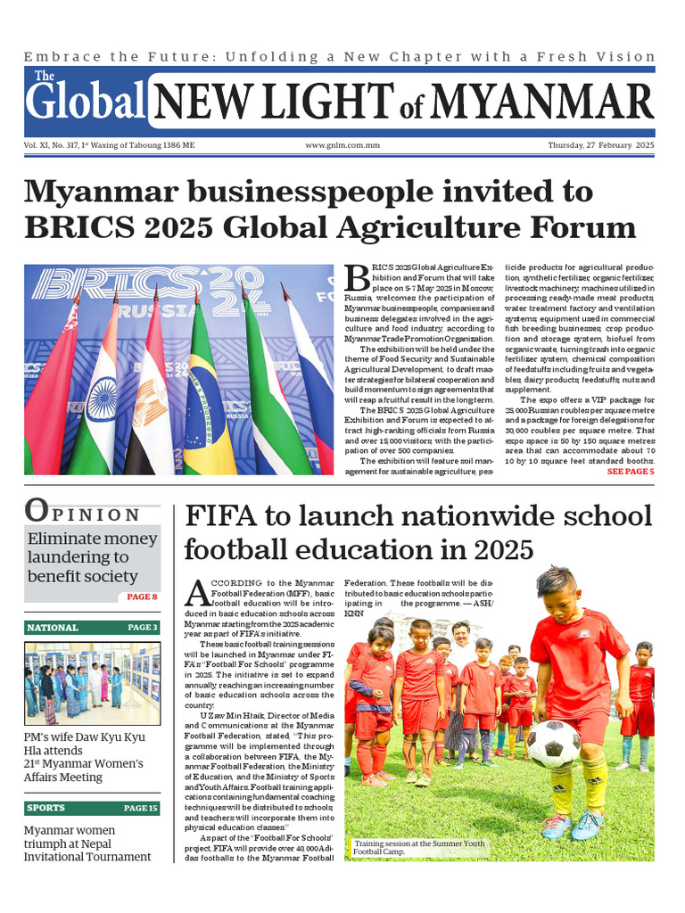 FIFA's School Football Initiative | PDF | Myanmar