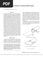Download Gusset Plate Connection to Round HSS Tension Members by Zhihui Huang SN83418742 doc pdf