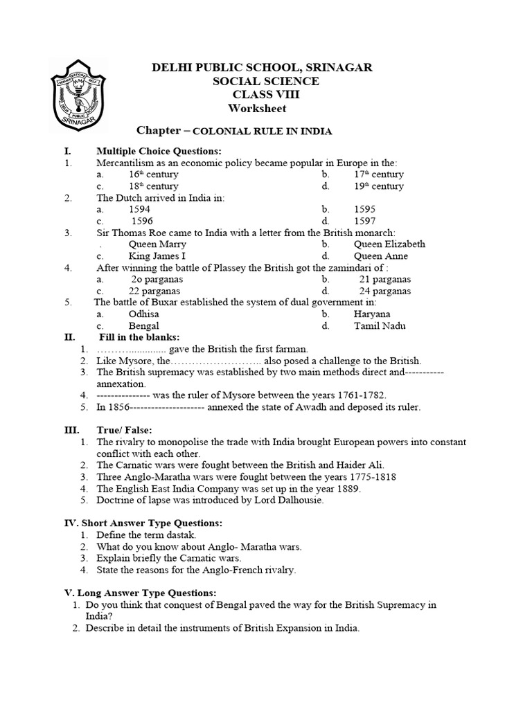 8th Ws Mid Term | PDF