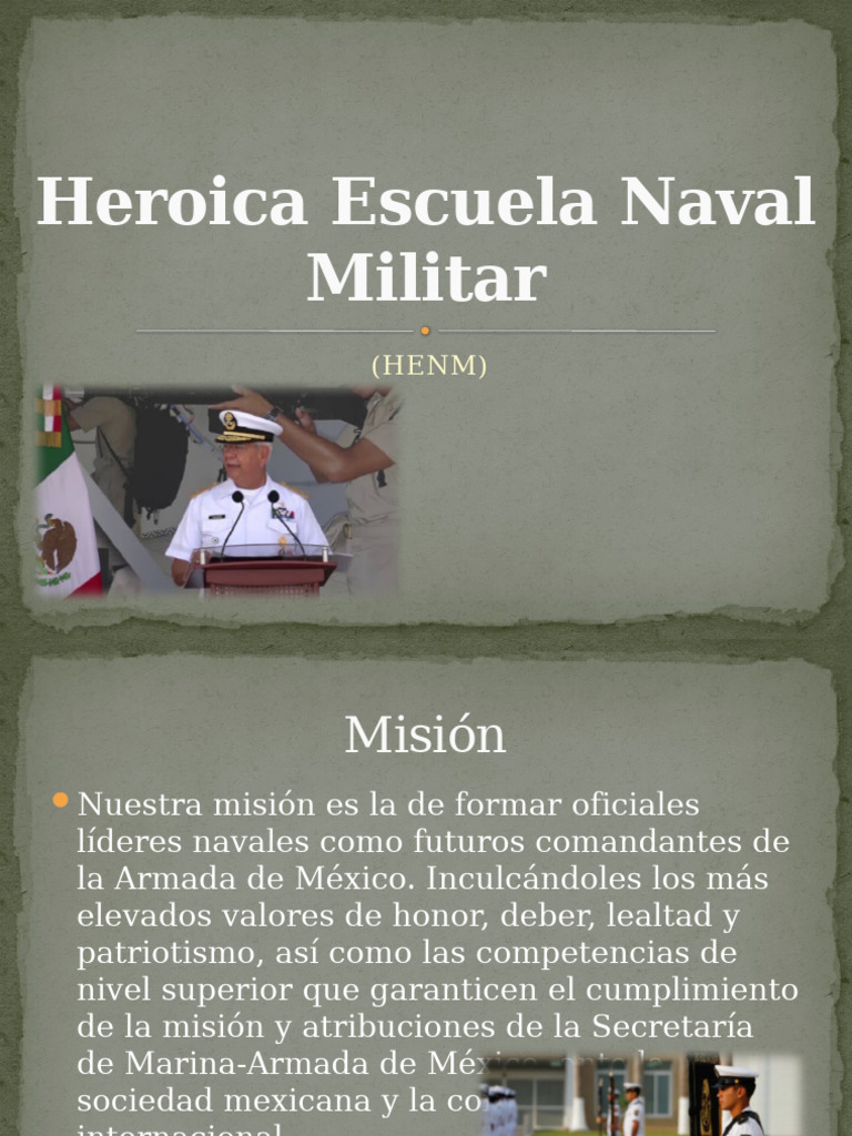 Heroica Escuela Naval Militar | PDF | Marinas | México