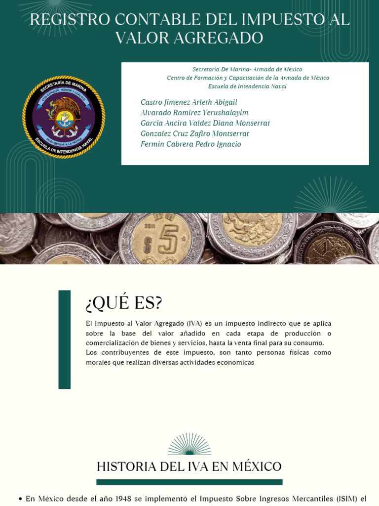 Registro Contable del IVA en México | PDF | Impuesto al valor agregado ...