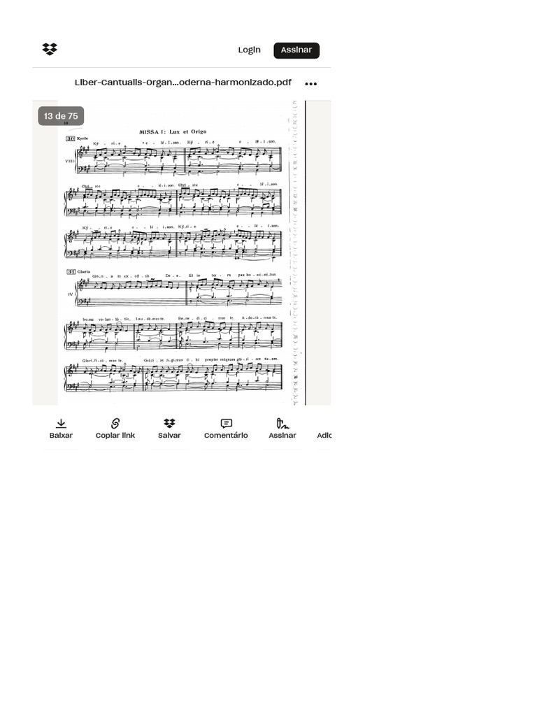 Liber Cantualis Organo PDF | PDF