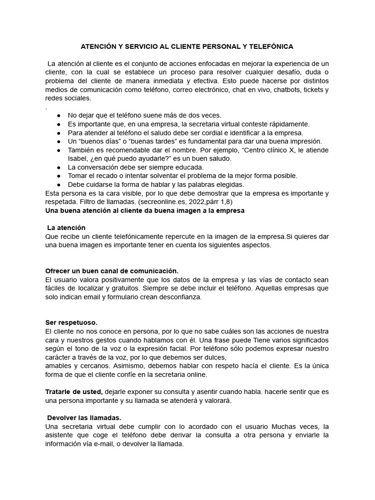 ATENCI N AL CLIENTE SUCURSALES PERSONAL visual data 2