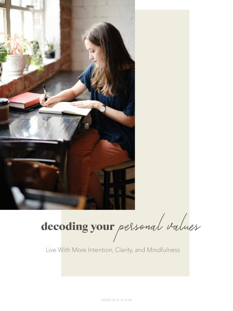 Decode Your Personal Values Guide | PDF | Altruism | Courage