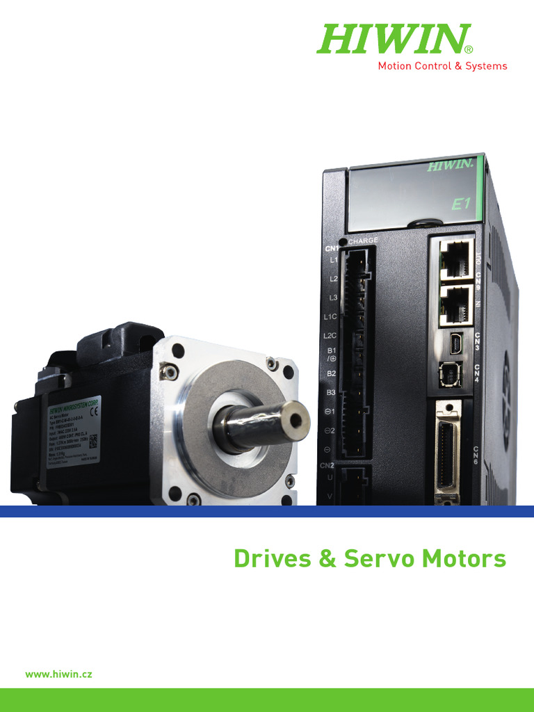 HIWIN Drives and Servo Motors Overview | PDF | Alternating Current ...