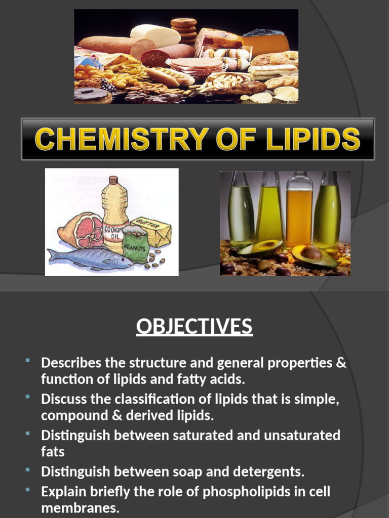 Lipids and Fatty Acids: Structure and Functions | PDF | Lipid | Fatty Acid