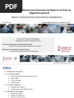 Partes del Equipo de Rayos X | PDF | Rayo X | voltaje