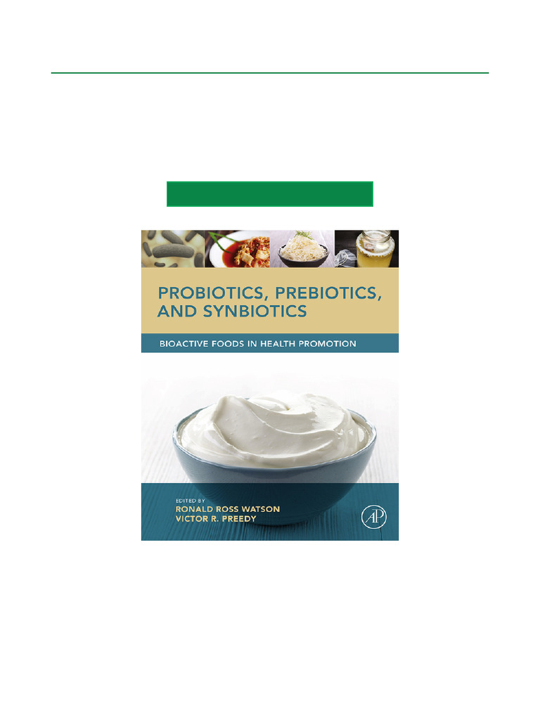 Critic Favorite Probiotics, Prebiotics, and Synbiotics 2nd Edition ...