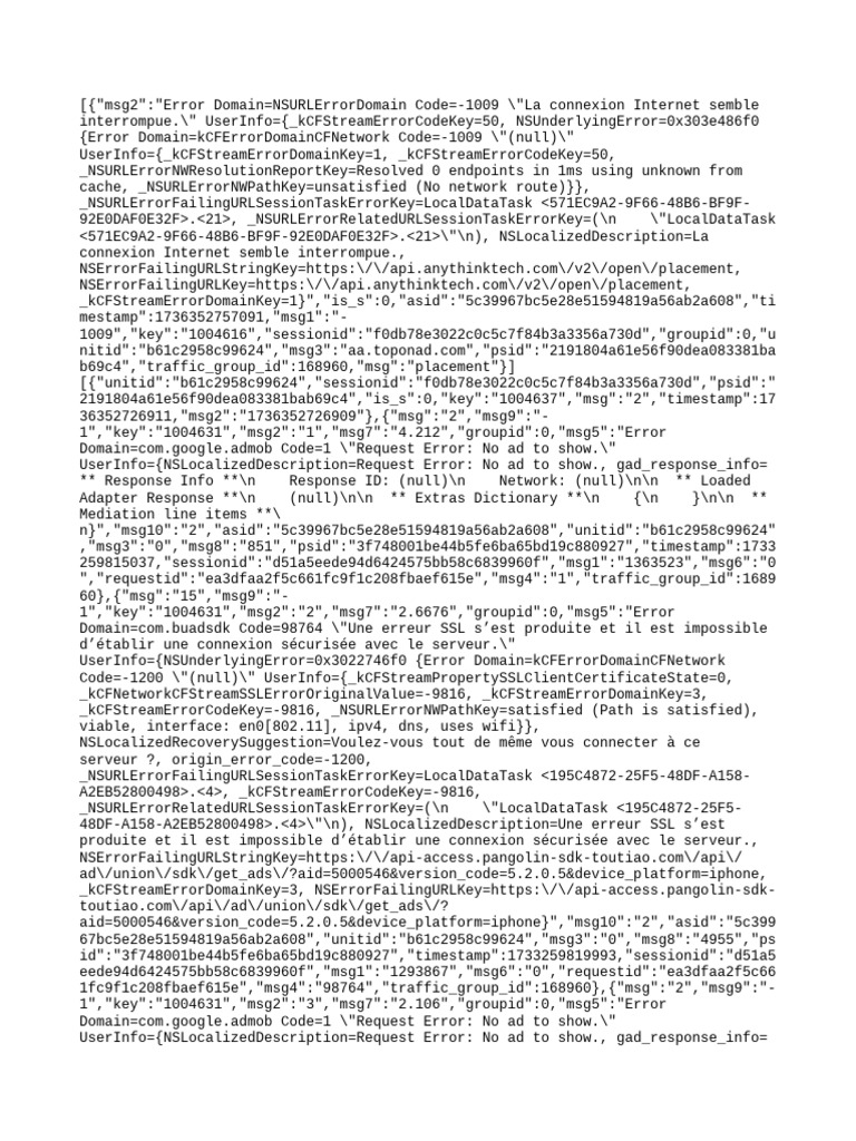 Internet Connection Error Reports | PDF | Computer Network | Wide Area ...