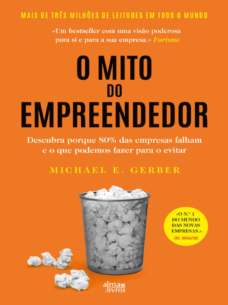 O Mito do Empreendedor: PDF Grátis | PDF | Empreendedorismo | Tempo