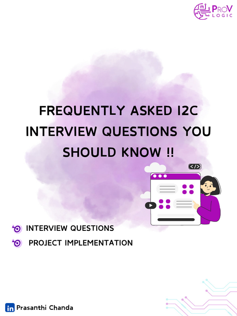 I2C Interview Questions and Verilog Solutions | PDF ...