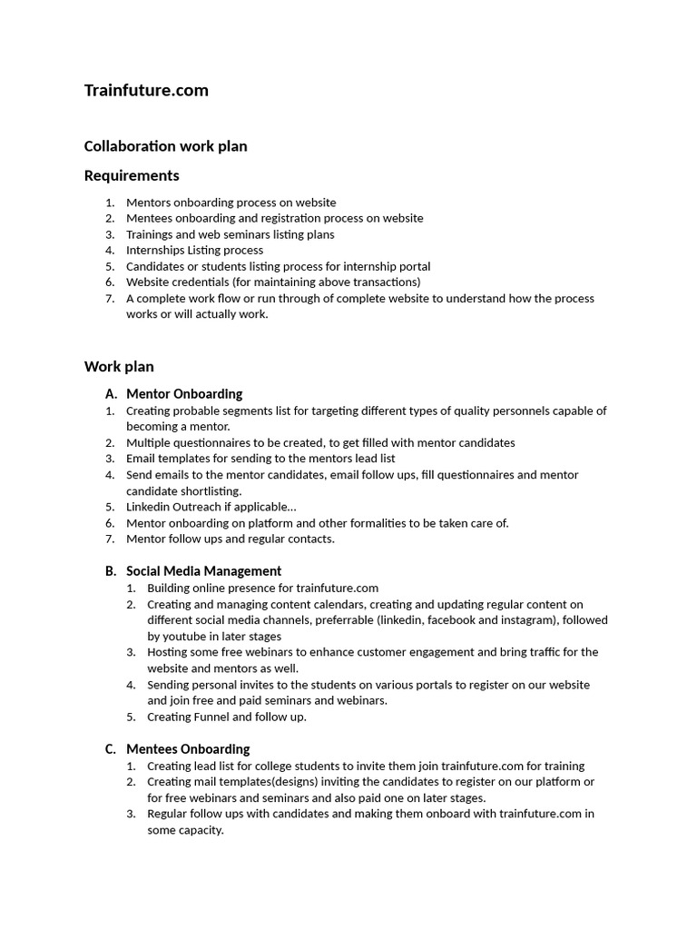 Test Model Pdf Mentorship Information Technology