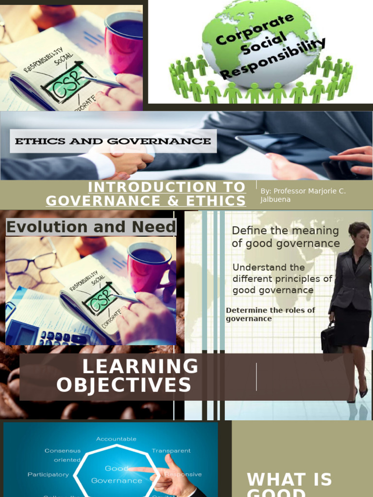 Governance and Ethics Overview | PDF | Audit | Governance