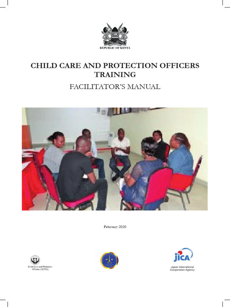 Child Care and Protection Officers Training Manual | PDF