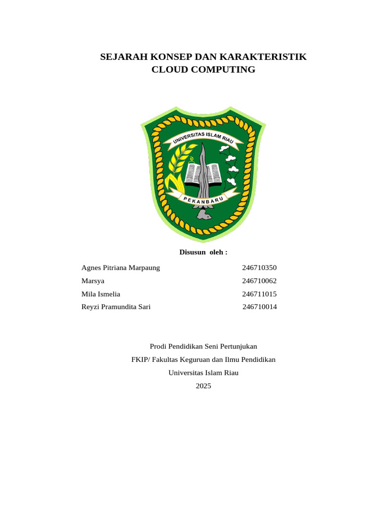 Kelompok 7 - 2b - Makalah - Cloud Computing | PDF