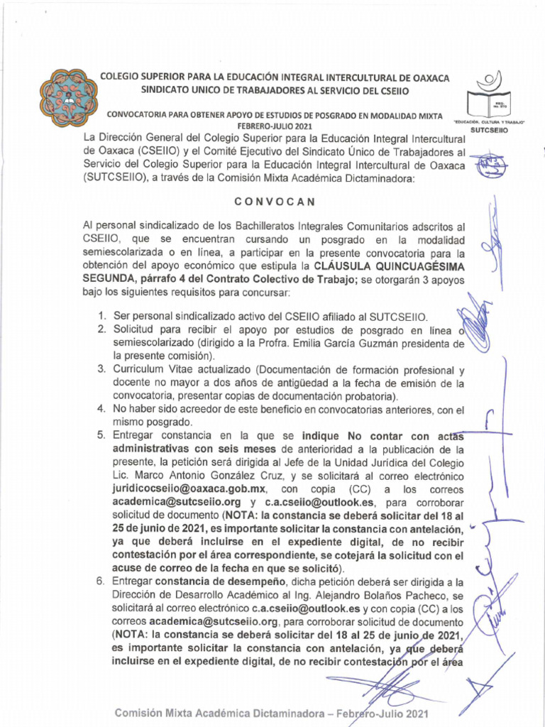 Convocatoria para Obtener Beca Por Estudios de Posgrado en Modalidad ...