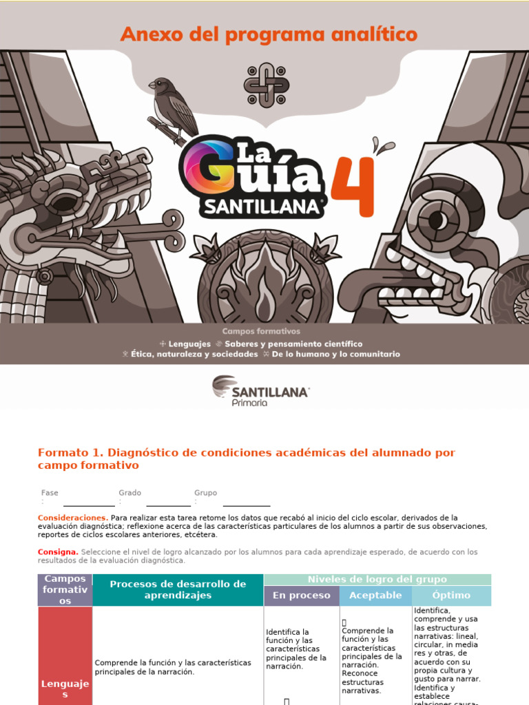 Plan Analitico | PDF | Ritmo | Narración