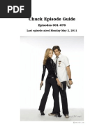 Chuck | PDF | Violence | Entertainment (General)