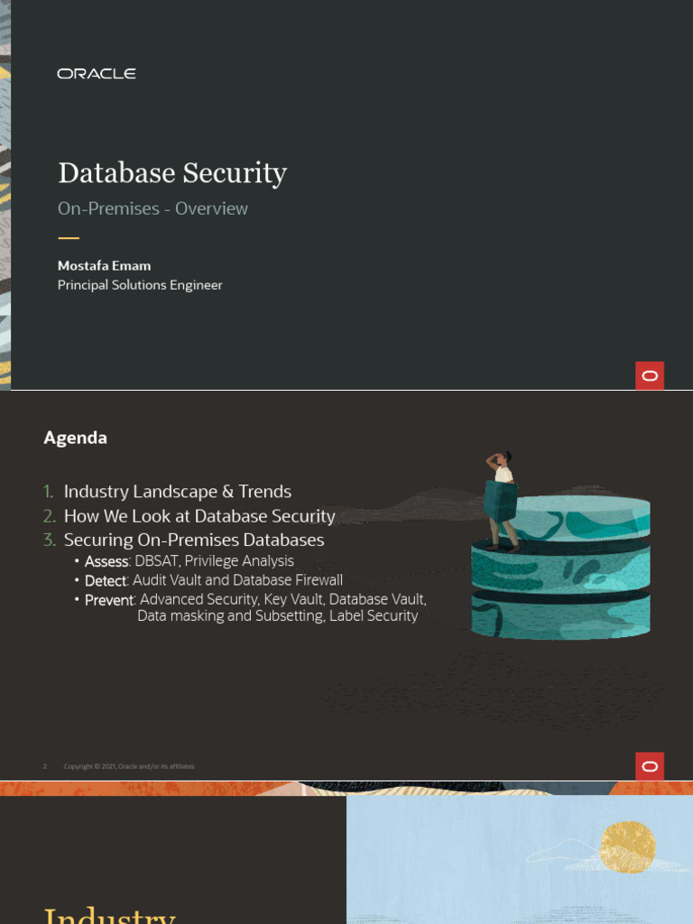 Database Security On Premises - Day3 - Compressed | PDF | Databases ...