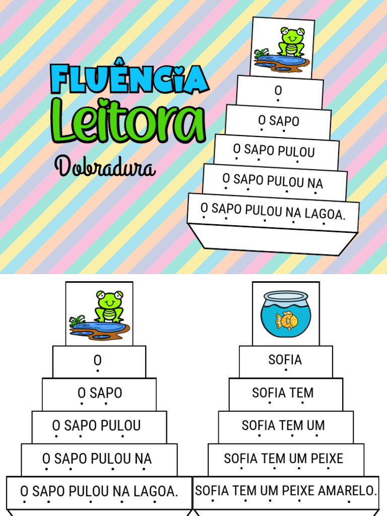 Fluência Leitora: Atividades para Imprimir | PDF