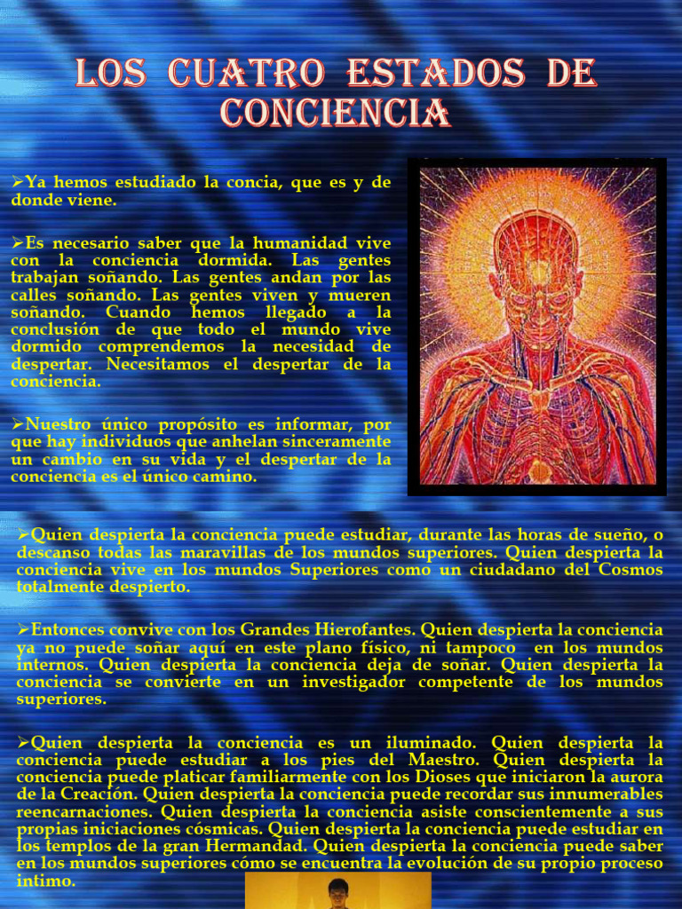 Despertar de la Conciencia y Turiya | PDF | Pensamiento | Sueño