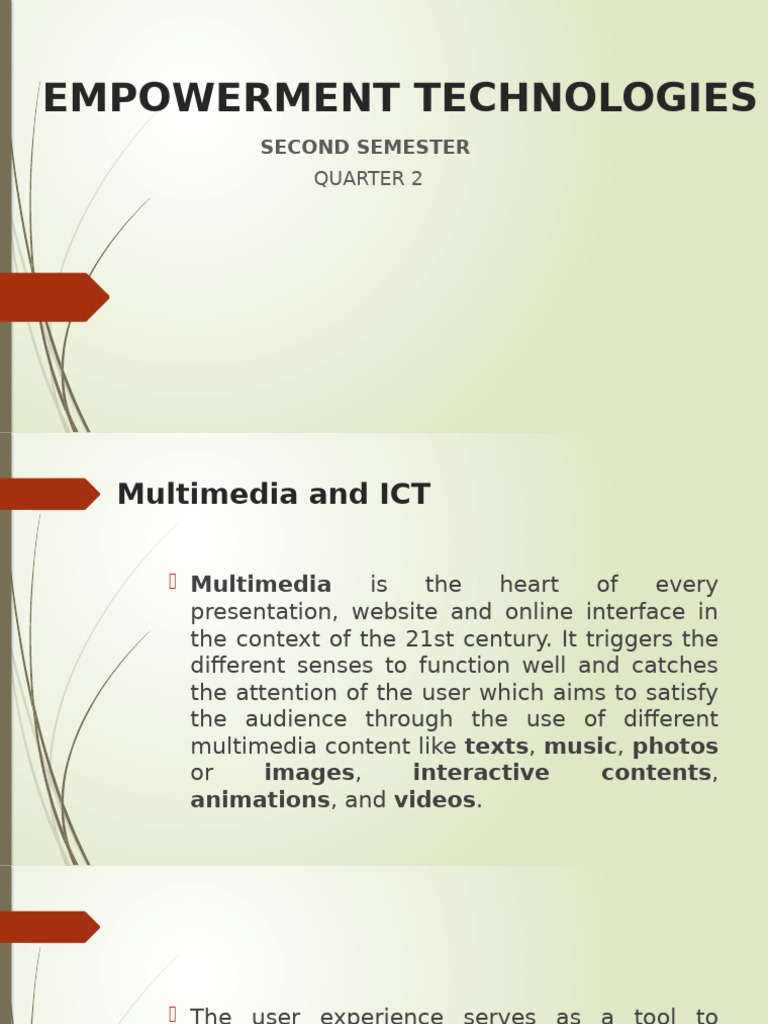 Creating Infographics on Multimedia ICT | PDF | Infographics | World ...
