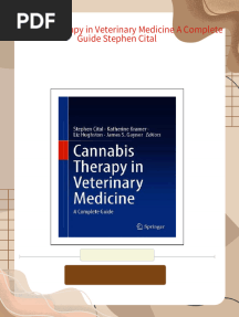 Cannabis Therapy in Veterinary Medicine A Complete Guide Stephen Cital - Download the full ebook version right now