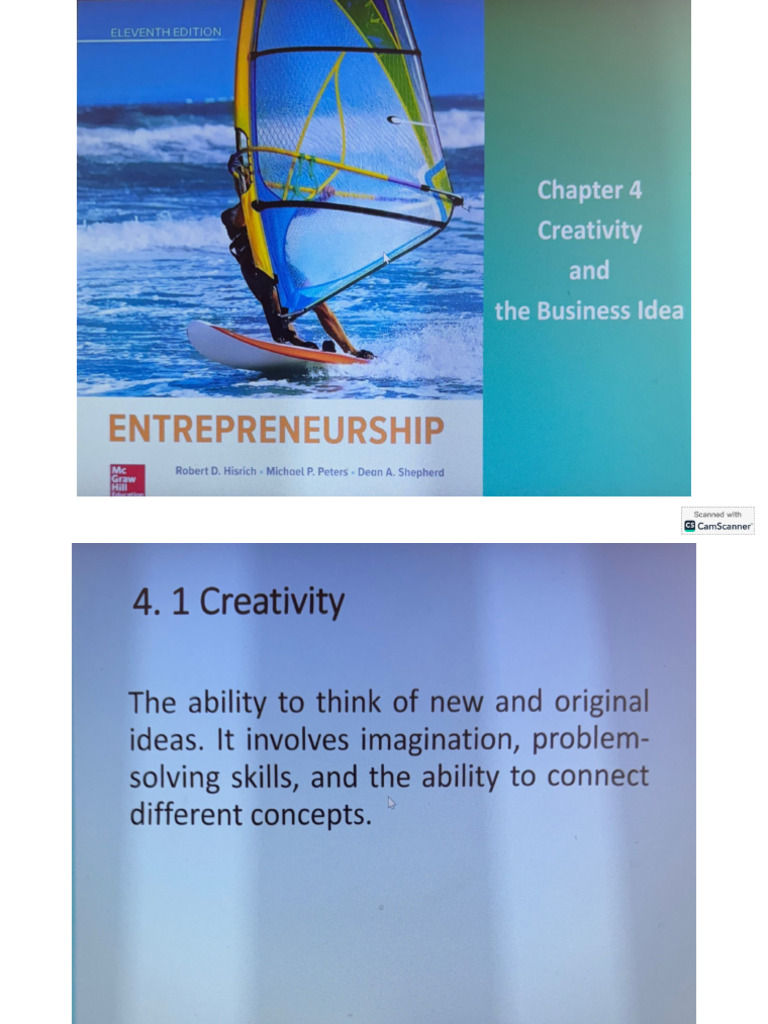 Creativity and Innovation in Entrepreneurship | PDF