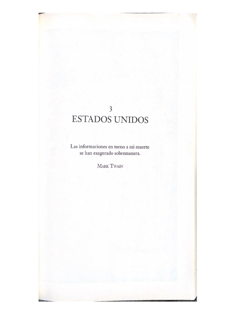Capitulo 3 - Estados Unidos | PDF