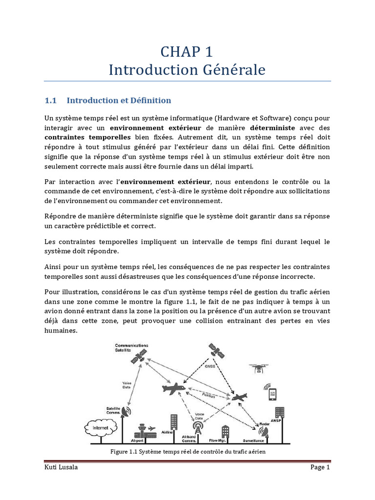 Systèmes Temps Réel : Types et Applications | PDF | Développement de ...