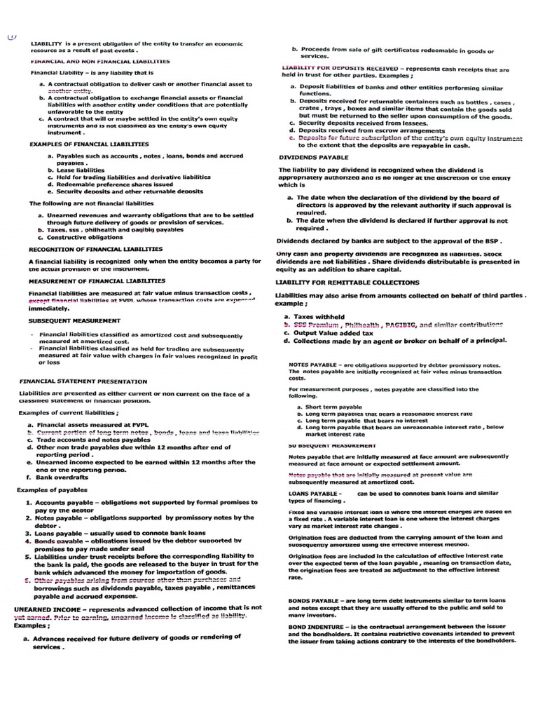 Compressed Intacc - Liab Notes - Bond Payable | PDF