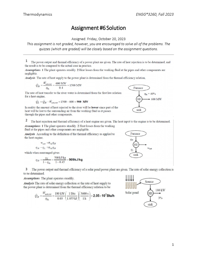 Assignment 6 Sol | PDF