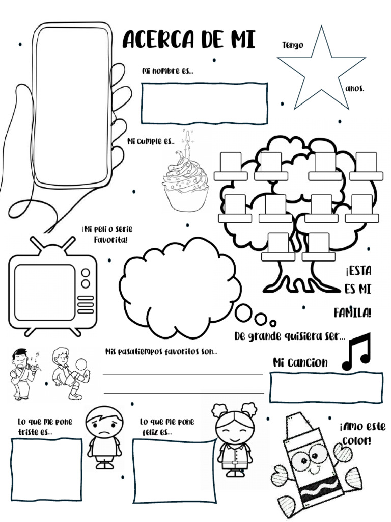 Ficha De Autoconocimiento Pdf