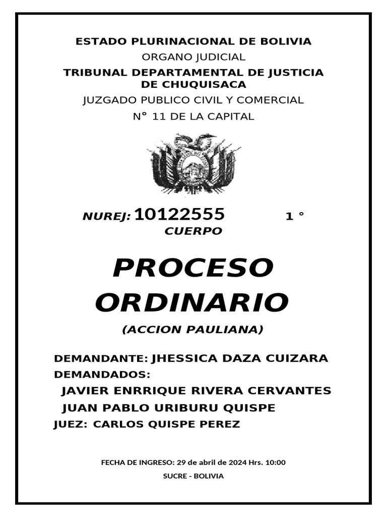 CARATULA Encima | PDF