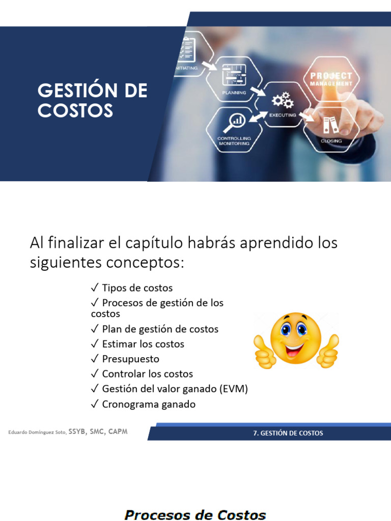 Gestión de Costos en Proyectos | PDF | Presupuesto