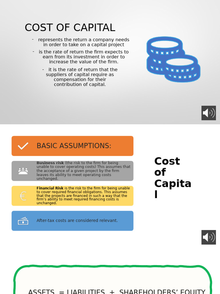Understanding Cost of Capital Essentials | PDF